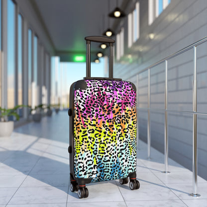 Suitcases - Rainbow Leopard