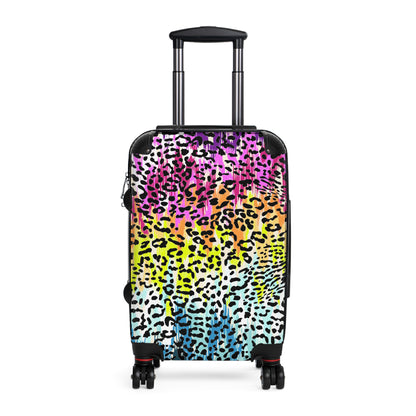 Suitcases - Rainbow Leopard